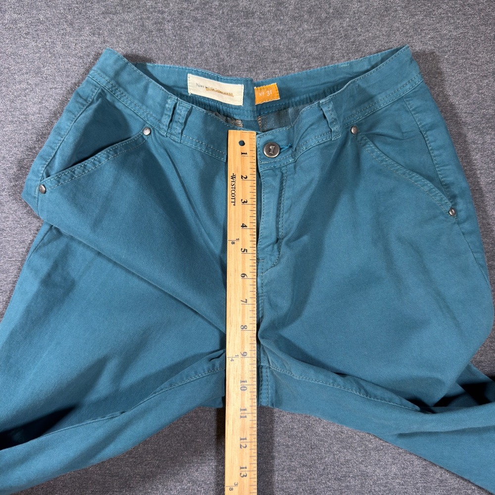 Pilcro and the Letterpress Pants NO. 31 Womens 34x30 Blue Chino Straight Leg - Picture 7 of 10